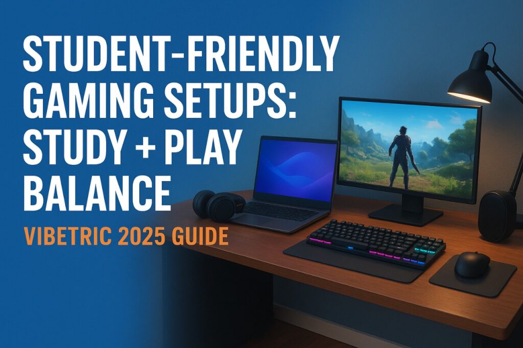 student gaming setups