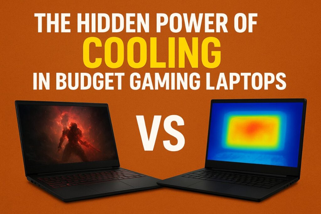 Cooling in budget gaming laptops — 2025 thermal design illustration