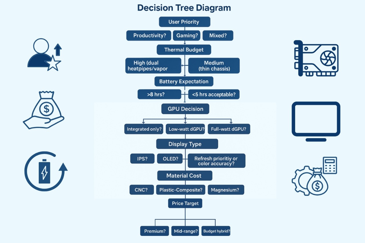 The Laptop Revolution Decision Tree Diagram
