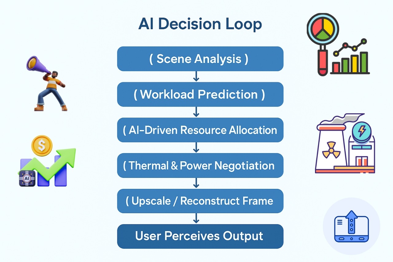 The State of Gaming Hardware in 2025 AI Decision Loop Diagram