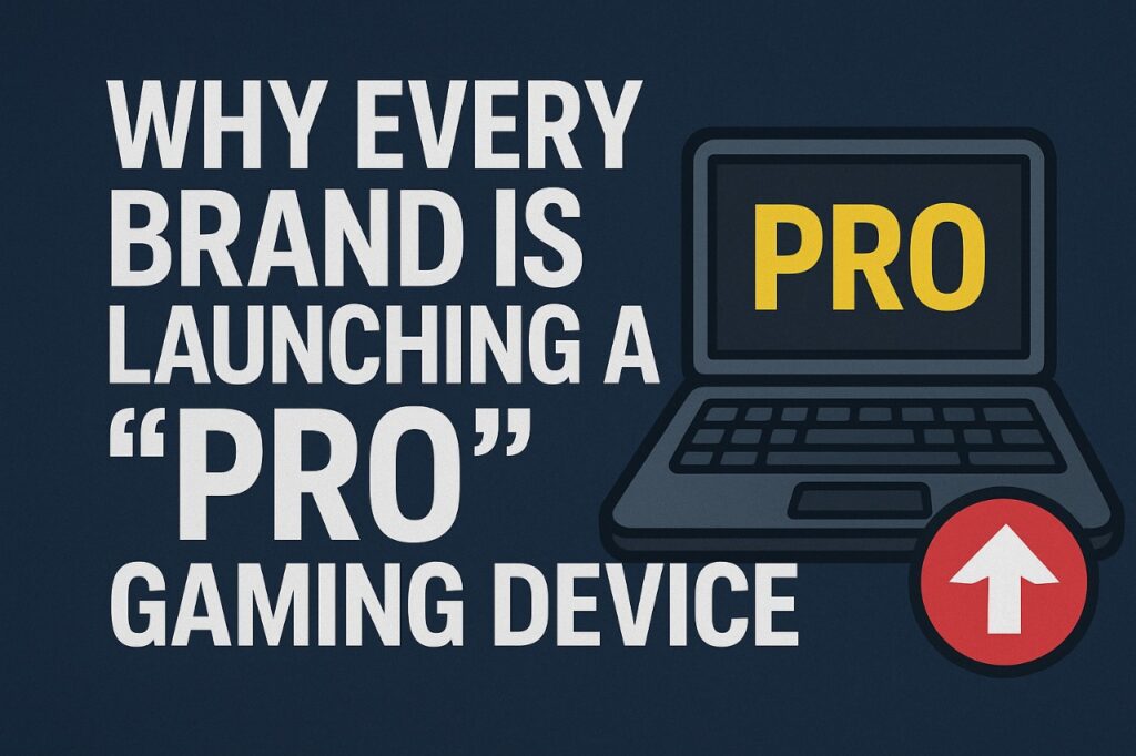 The rise of pro gaming devices across brands in 2025