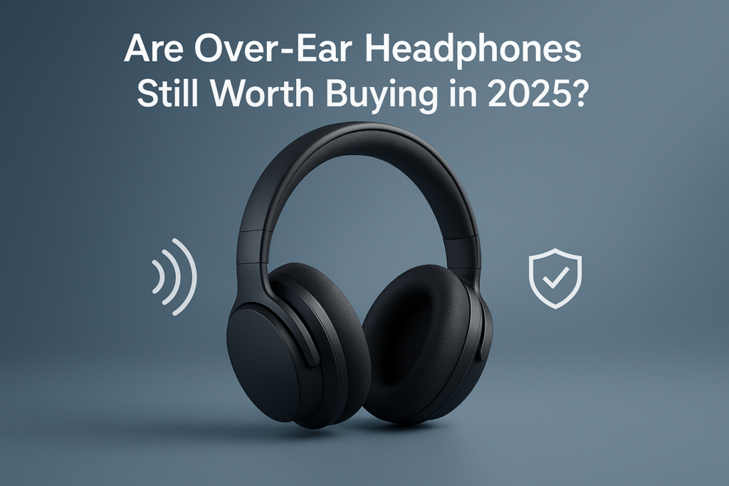Over ear headphones in 2025 showing comfort, soundstage, and long-term listening benefits