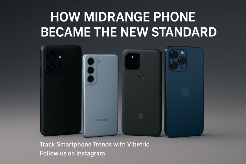 Midrange smartphones 2025 showcasing premium design, advanced cameras, and performance-focused features