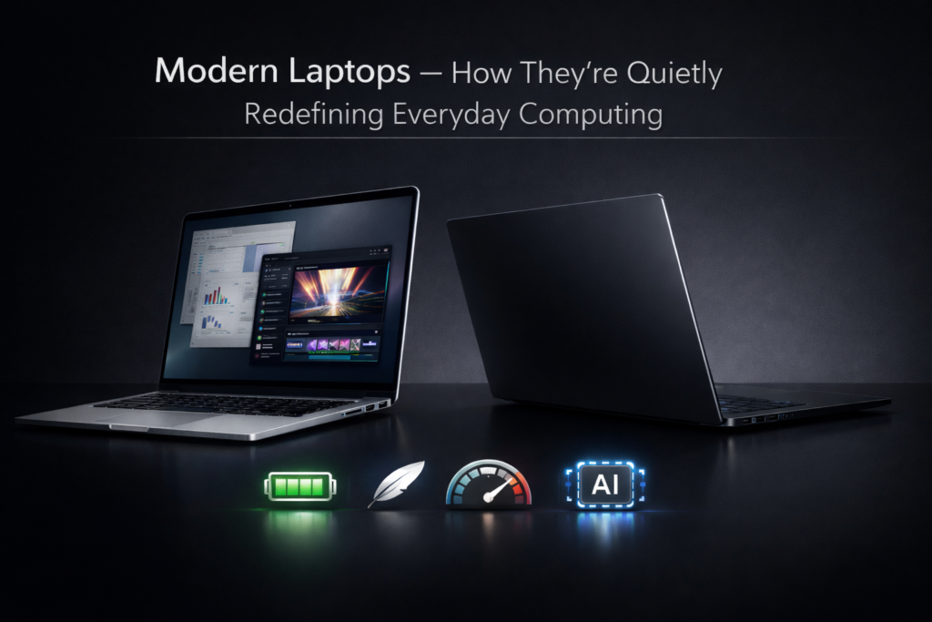 Modern laptops redefining everyday computing worldwide