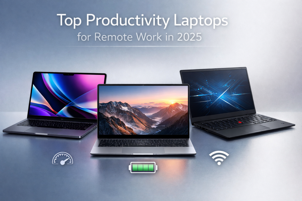 Best laptops for remote work in 2025 designed for productivity and flexibility