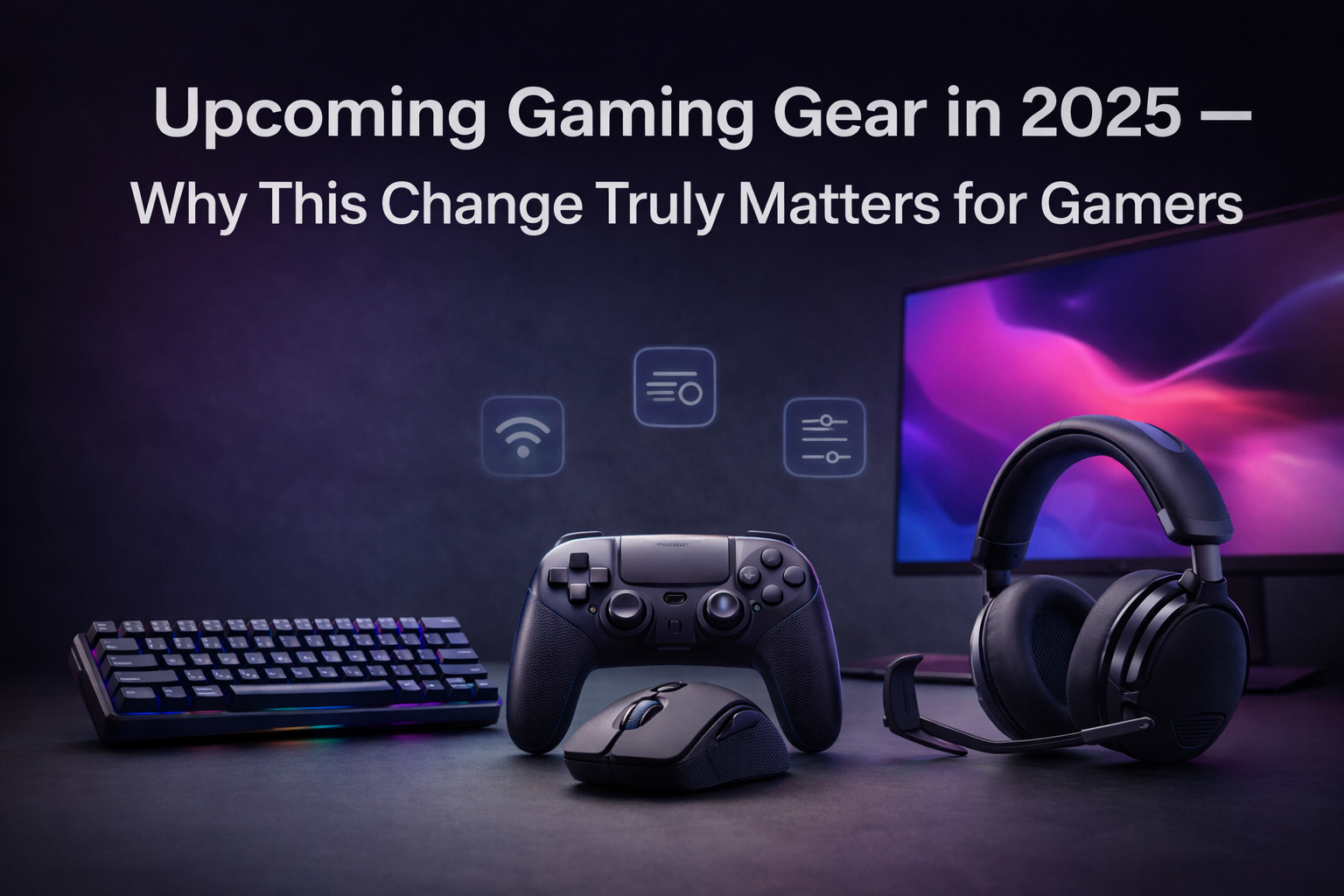 Upcoming gaming gear trends in 2025