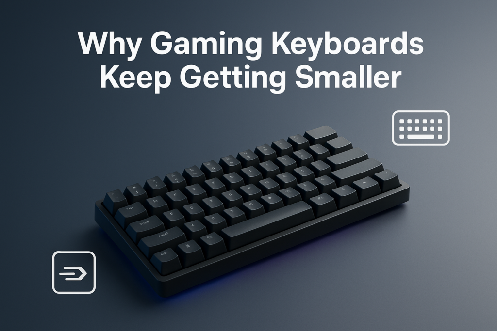 compact gaming keyboards becoming smaller in 2025 gaming setups