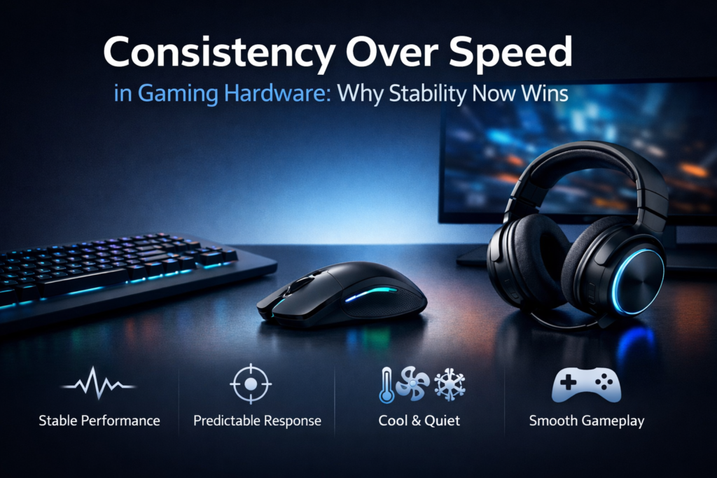 Global gaming gear market showing pricing and innovation control