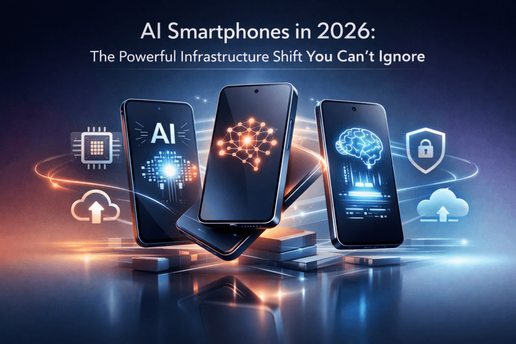 AI smartphones powering on-device intelligence and neural processing infrastructure