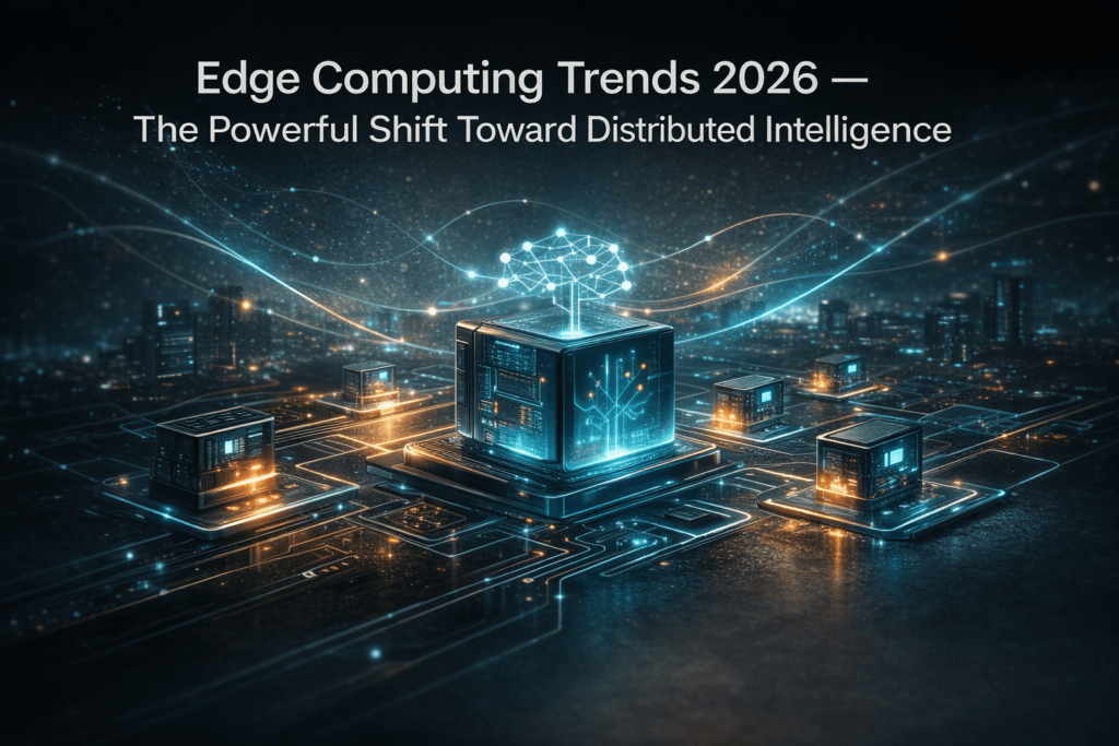 edge computing trends 2026 distributed network architecture between cloud and local nodes