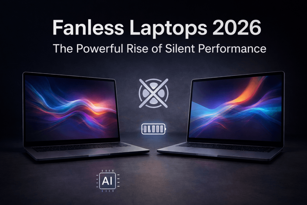 fanless laptops 2026 passive cooling chassis design without internal fans