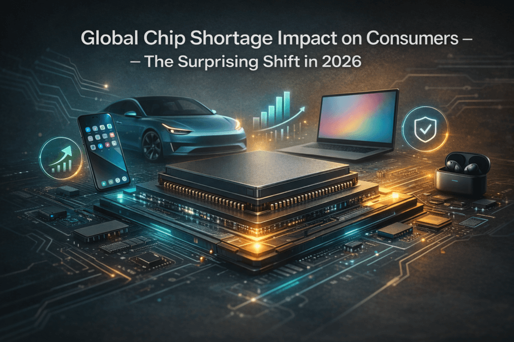 global chip shortage impact on consumers linked to expanded semiconductor fabrication capacity