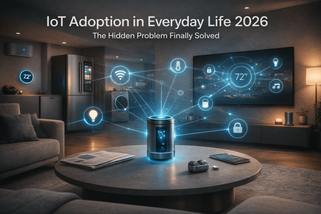 IoT adoption in everyday life 2026 powering invisible automation
