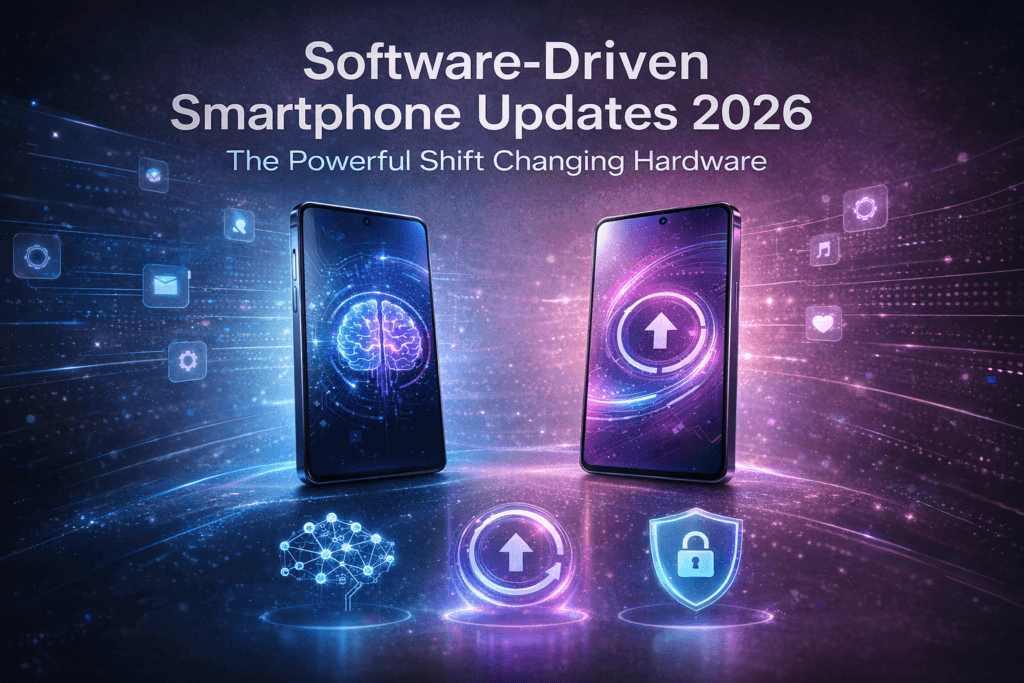 Software-driven smartphone updates 2026 influencing RAM and neural hardware design