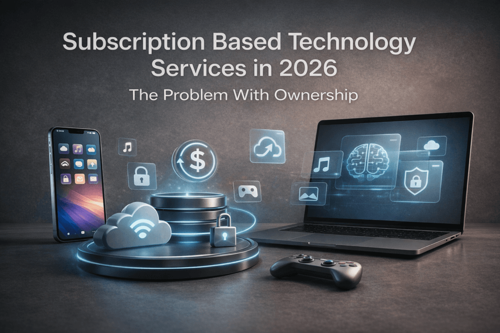 Why Subscription Based Technology Services in 2026 Are Replacing Ownership Models