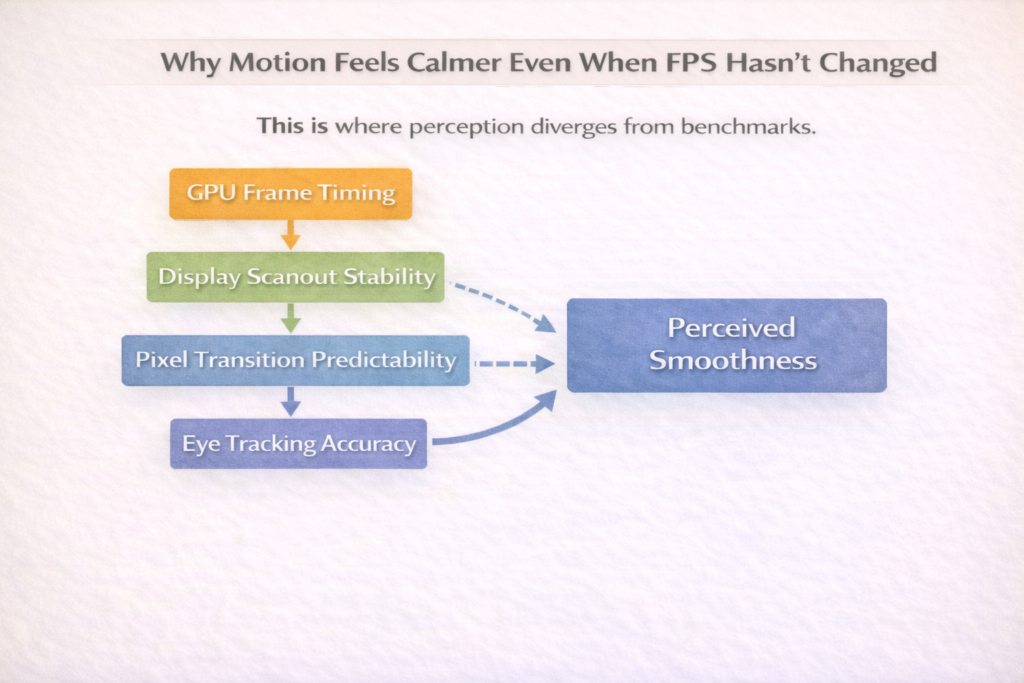 Why Motion Feels Calmer Even When FPS Hasn’t Changed.