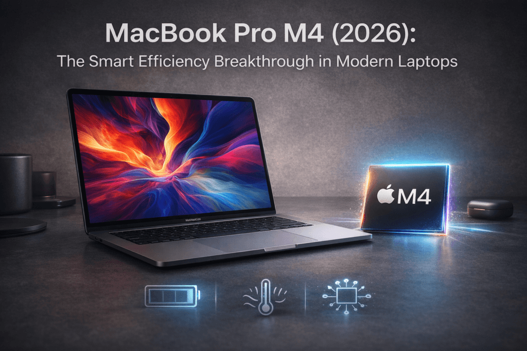 MacBook Pro M4 Apple silicon laptop performance efficiency architecture