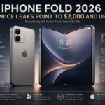 iPhone Fold 2026: Price Leaks Point to $2,000 and Up
